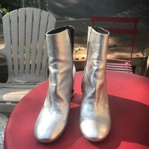 FREE PEOPLE  Silver Moon Boots